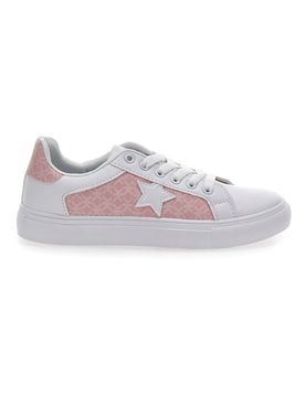 Sneakers 50821 Bianca e rosa 37