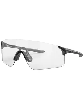 Lunettes de soleil photochromiques - EVZero Blades Matte Black Clear 50% Black Irid Photo - Noir - Oakley - FashionsVida