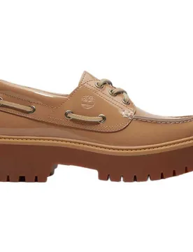 Chaussures Bateau Stone Street Mid Beige Patntlthr EU 39
