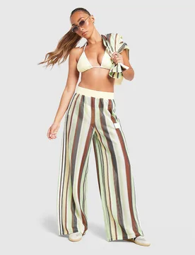 Crochet Track Pants - Damen, Gelb - female - Size: XS - adidas Originals - FashionsVida