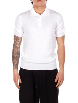 Uomo polo kartgse2601 002 polo abito bianco - Tagliatore - FashionsVida