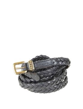 Etro Cintura Pelle + Intreccio 15Cm