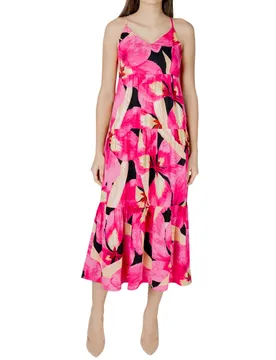 Only Kleid Fuchsinrot 485682