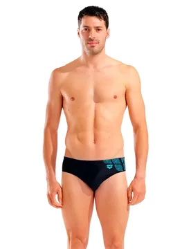 Kikko Swim Swimming Brief Black / Water FR 80 Men - Arena - FashionsVida