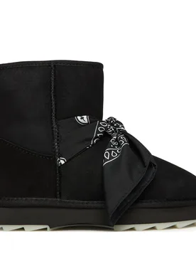 Schneeschuhe Sharky Mini Bandana W13199 Schwarz 37 female - Emu australia - FashionsVida