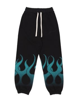 Pantalone Tuta Leggero Uomo Flames Pants Black/green