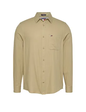 Tommy Jeans Overshirt beige S - Tommy Jeans - FashionsVida