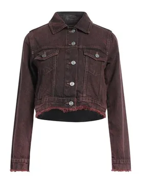 Jeansjacke/-mantel Damen Rostrot 32,34 Damen - Ganni - FashionsVida