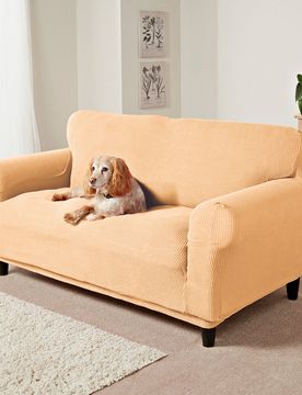 Sesselbezug beige Eldo
