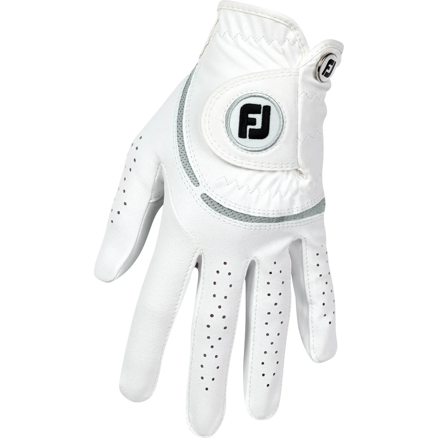 Handschuh WeatherSof, weiss/grau m - FootJoy - FashionsVida