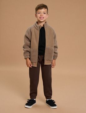 Sinsay - Jogger - marrone scuro