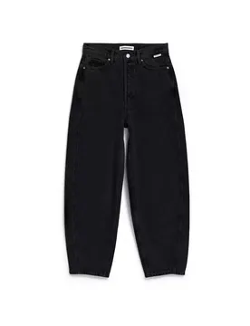 BAARLY HIGH WAIST BARREL JEAN female