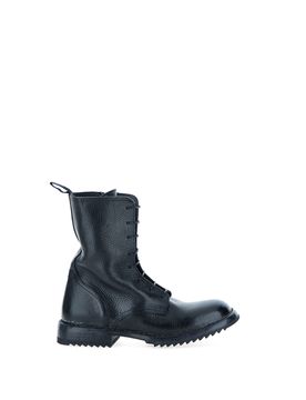 MOMA Anfibi in pelle NERO 39