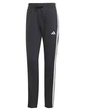 Joggers Essentials 3 Stripes French Terry Cuffed Black / White 2XS