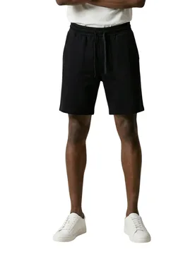 Herren Bermudas Schwarz 513389