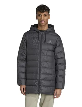 Parka Essentials Climawarm 3 Stripes Light Down Black XS