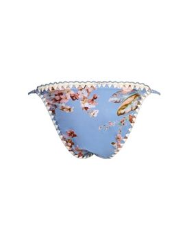 Bas de maillot à imprimé et broderie