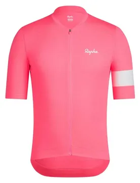 Maglia A Maniche Corte Core Lightweight High-Vis Pink / White Alyssum