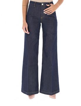 VICOLO Jeans a palazzo BLU SCURO S