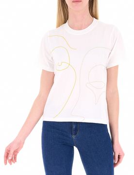 T-shirt in cotone PANNA 4