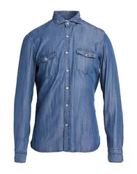 Hemd Herren Blau 39 Herren