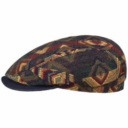 Driver Cap Jacquard by - blue-yellow - Herren - Size: L (58-59 cm)
