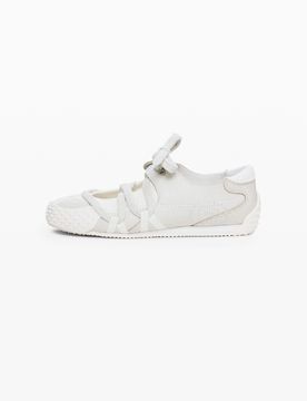 ZAPATILLA TEJIDO CRUDO, Mujer, Cow Leather, Blanco, 36