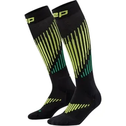 CORE RUN MERINO SOCKS TALL 3.0 Herren BLACK/LIME Gr. 5