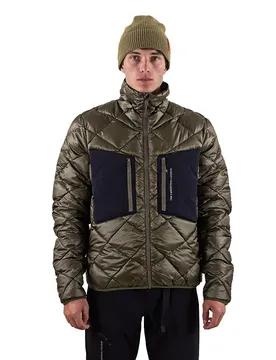 Veste En Duvet Pertex Tecno Gore-tex® Forest Green S