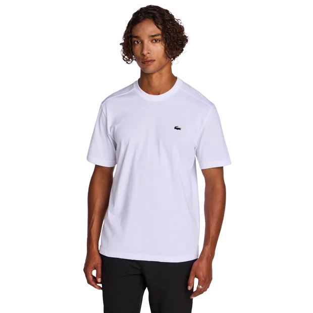 Small Croc Men T-Shirts - White - Size - White - Size: Small - Lacoste - FashionsVida