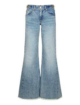 Jeans in cotone azzurro
