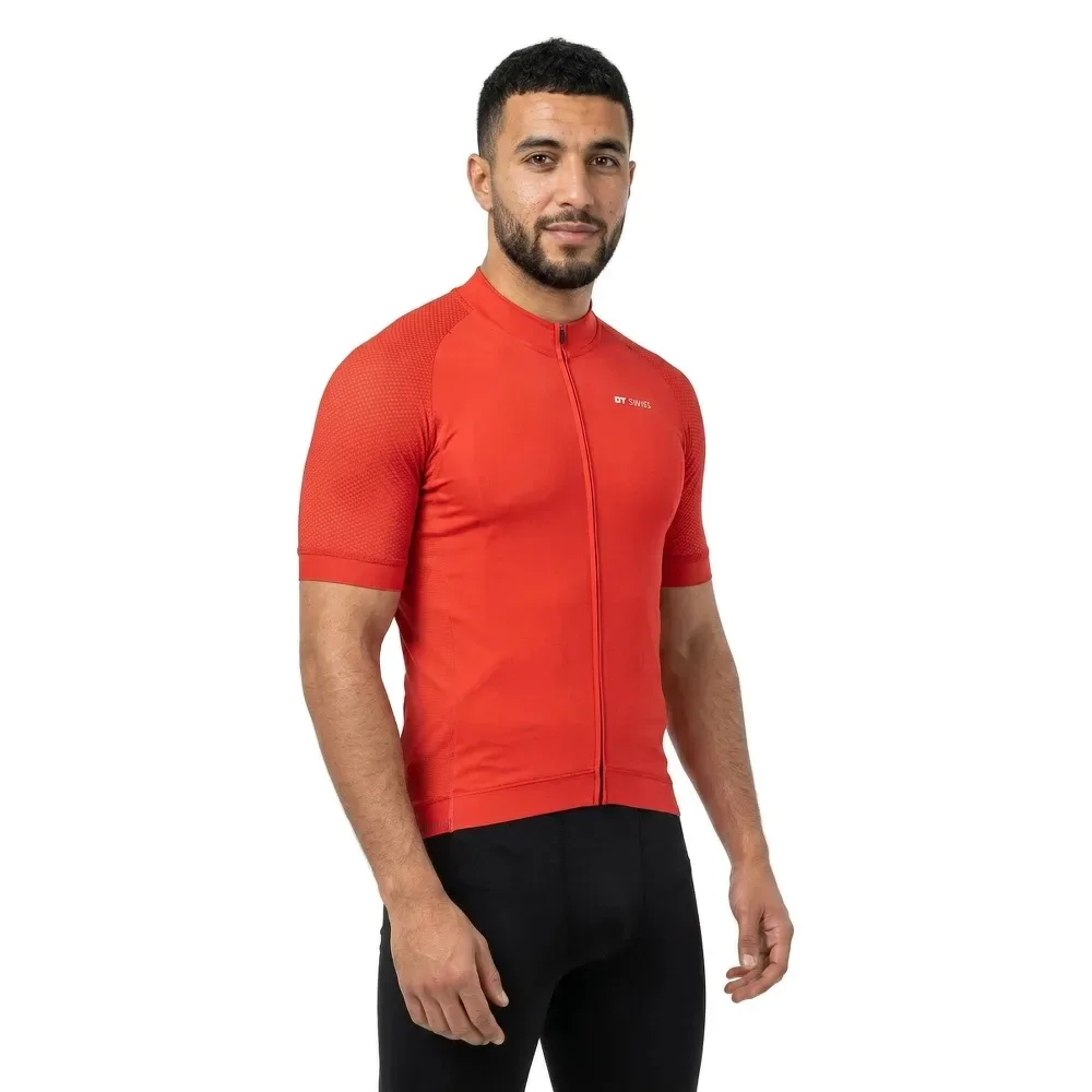 Maglia A Maniche Corte New Road Red - DT Swiss - FashionsVida
