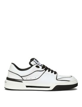 Sneaker low-top in pelle
