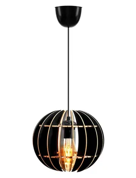 Lampe Suspendue Wh1119 Black One Size - Wellhome - FashionsVida