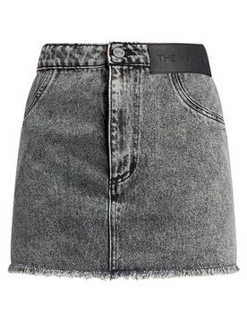 Jeansrock Damen Braungrau 32,36 Damen