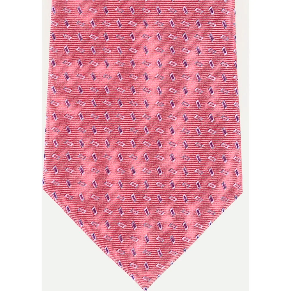 Corbata de seda con motivos geométricos - Dustin - FashionsVida