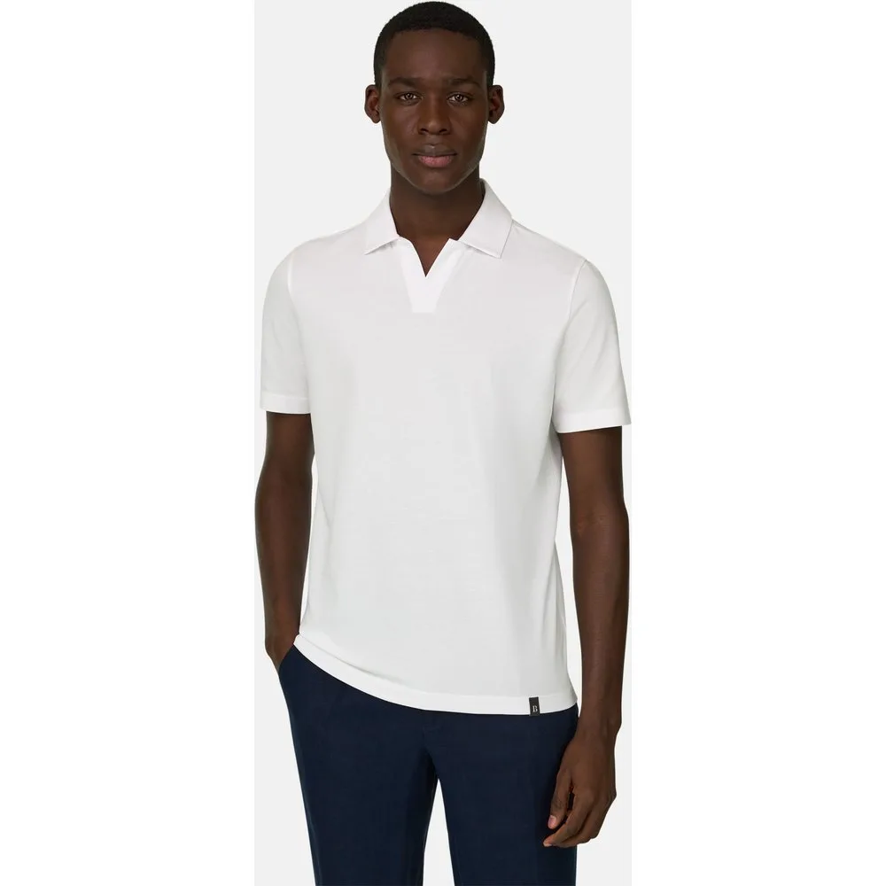 Polo de algodón pima - Boggi Milano - FashionsVida