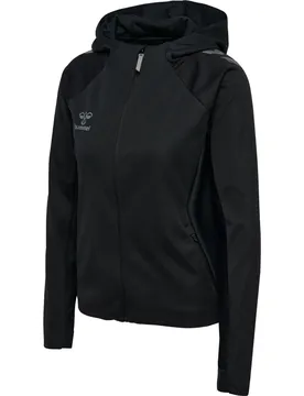 Cima 2.0 (Reißverschluss) Damen Kapuzensweater, schwarz L
