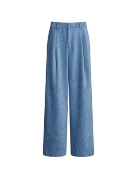 Pantalon large GZvally en denim