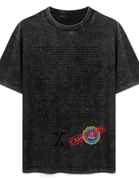 X Files - All Episode Listings (Season 1-9) T-Shirt Basic Solid Tee for Daily Use - Aliexpress - FashionsVida