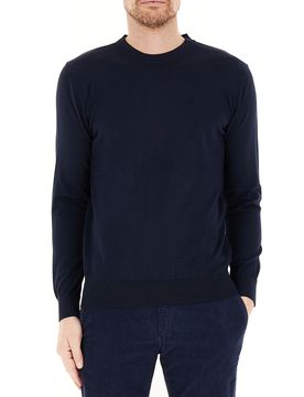 QB24 Maglione girocollo BLU NAVY M