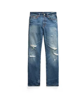 POLO Jeans Straight Fit blau 30 damen - Ralph Lauren - FashionsVida