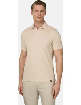 Polo de algodón lino - Boggi Milano - FashionsVida