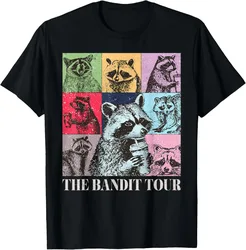 Raccoon The Bandit Tour Funny Raccoon Summer 2024 T-Shirt