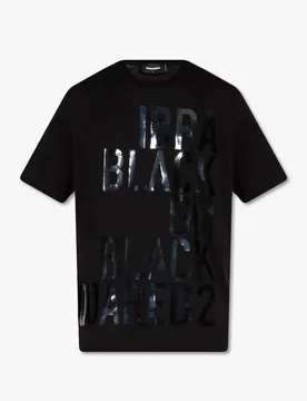 Herren T-Shirt Schwarz 487209