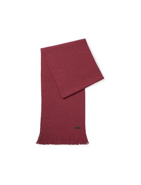 Boss Bufanda ALBAS rojo oscuro