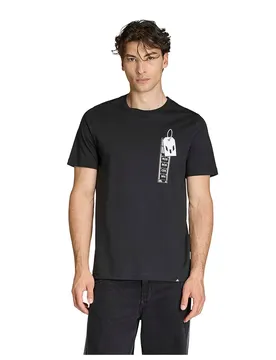T-shirt à Manches Courtes Messi Fun Graphic Black S