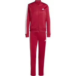Essentials 3-Streifen Damen Jogginganzug, grün XL
