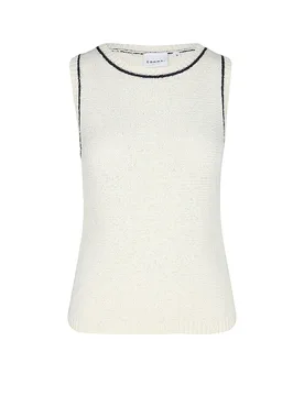 Comma Pullunder bianco 32 - Comma - FashionsVida