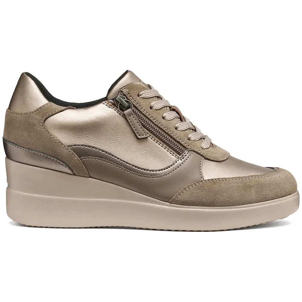 Sneaker Stardust B Sage / Dove Grey EU 41 - Geox - FashionsVida